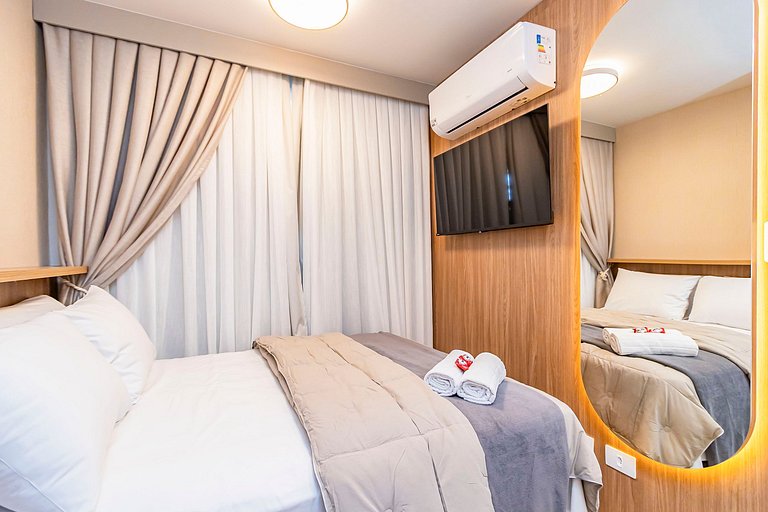 Apartamento Premium Com Garagem no Centro -MUV1314