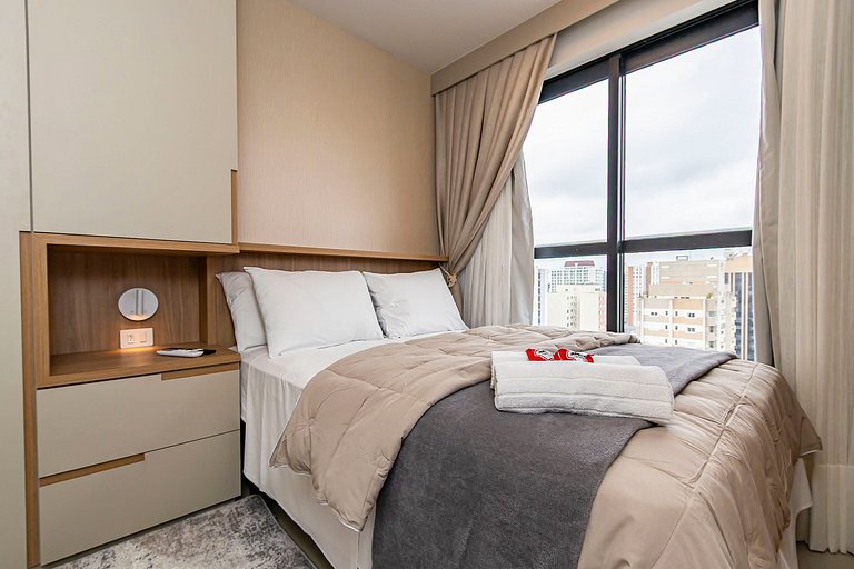 Apartamento Premium Com Garagem no Centro -MUV1314