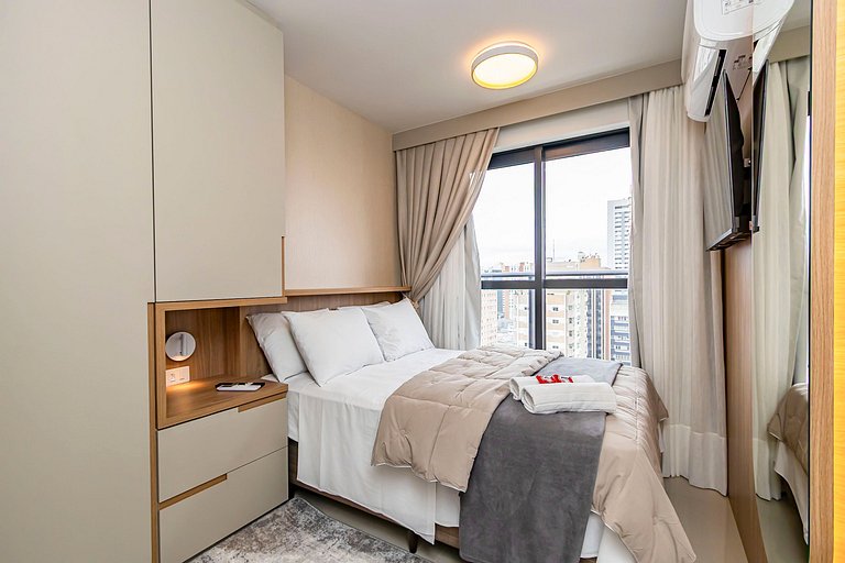 Apartamento Premium Com Garagem no Centro -MUV1314