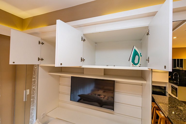 Studio Premium com Garagem no 28º andar - MID2809