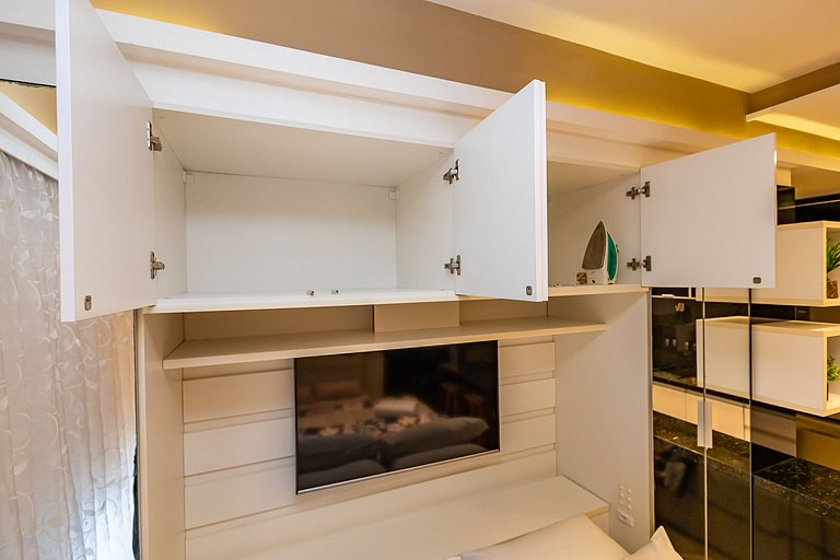 Studio Premium com Garagem no 28º andar - MID2809