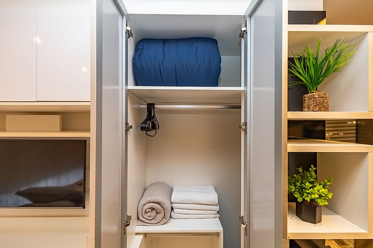 Studio Premium com Garagem no 28º andar - MID2809