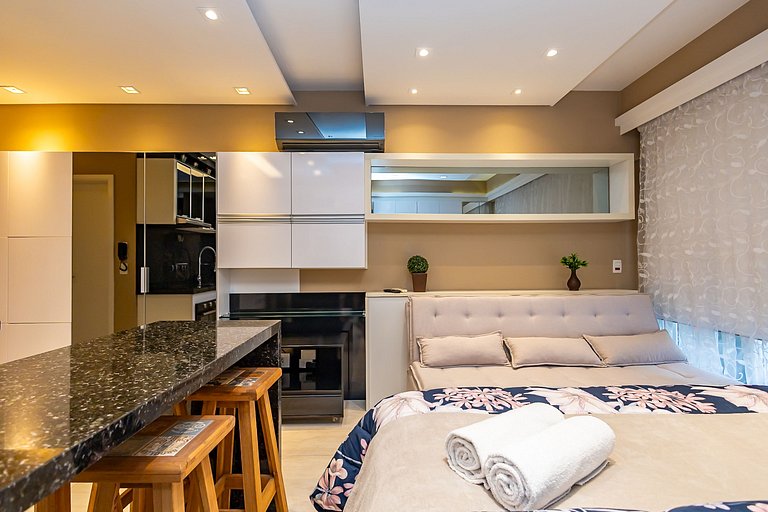 Studio Premium com Garagem no 28º andar - MID2809