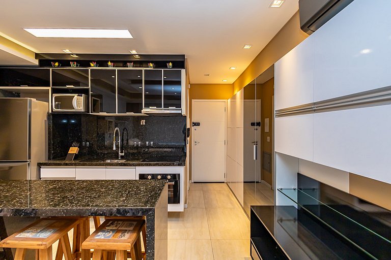 Studio Premium com Garagem no 28º andar - MID2809