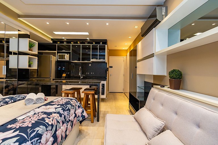 Studio Premium com Garagem no 28º andar - MID2809