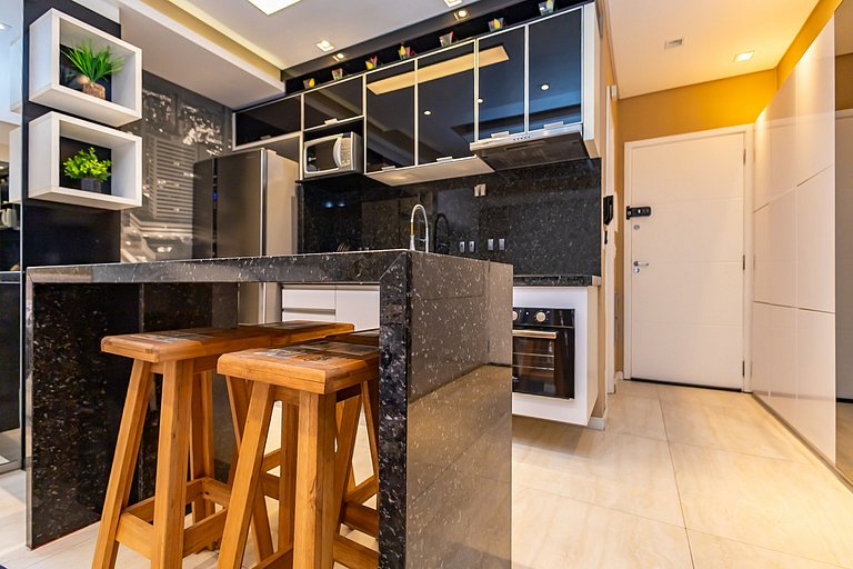 Studio Premium com Garagem no 28º andar - MID2809