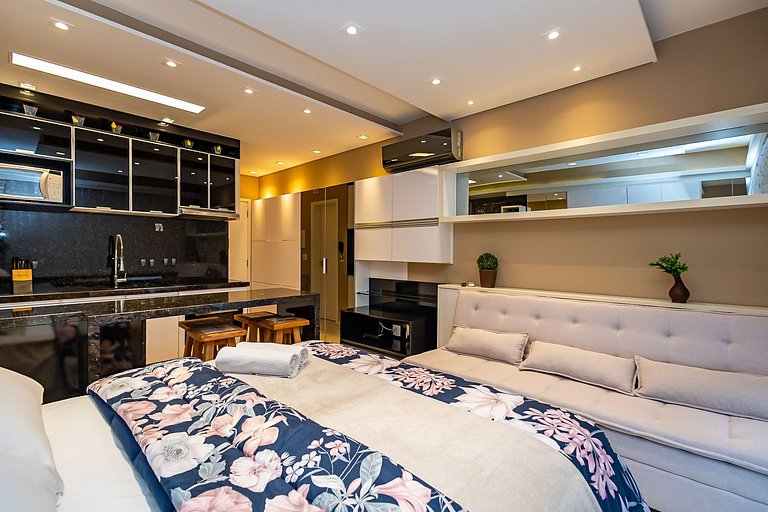 Studio Premium com Garagem no 28º andar - MID2809