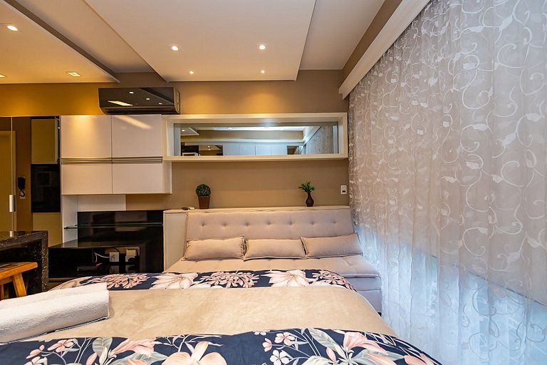 Studio Premium com Garagem no 28º andar - MID2809