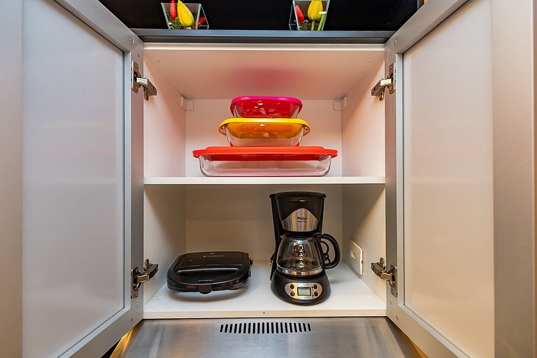 Studio Premium com Garagem no 28º andar - MID2809