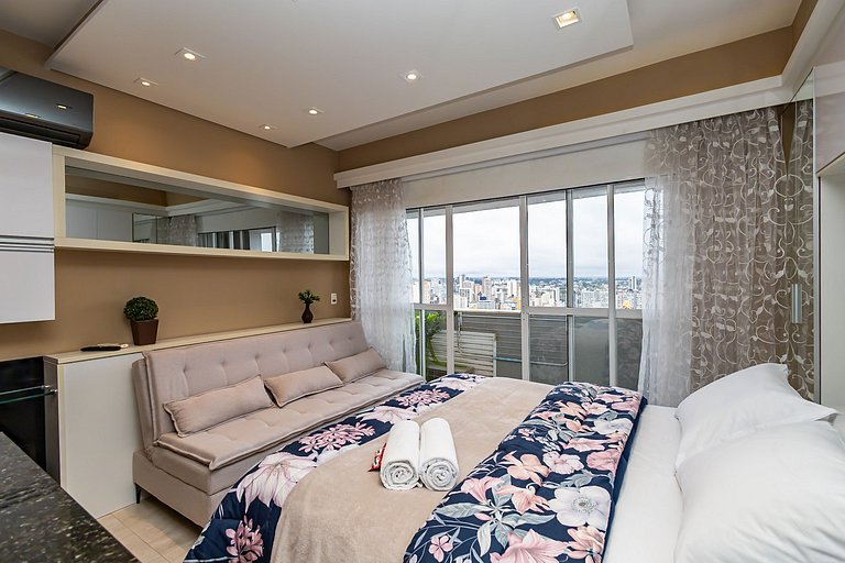 Studio Premium com Garagem no 28º andar - MID2809