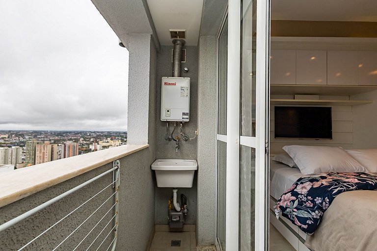 Studio Premium com Garagem no 28º andar - MID2809