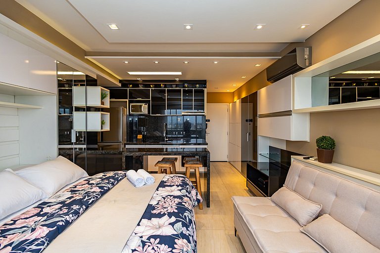 Studio Premium com Garagem no 28º andar - MID2809