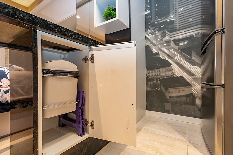 Studio Premium com Garagem no 28º andar - MID2809