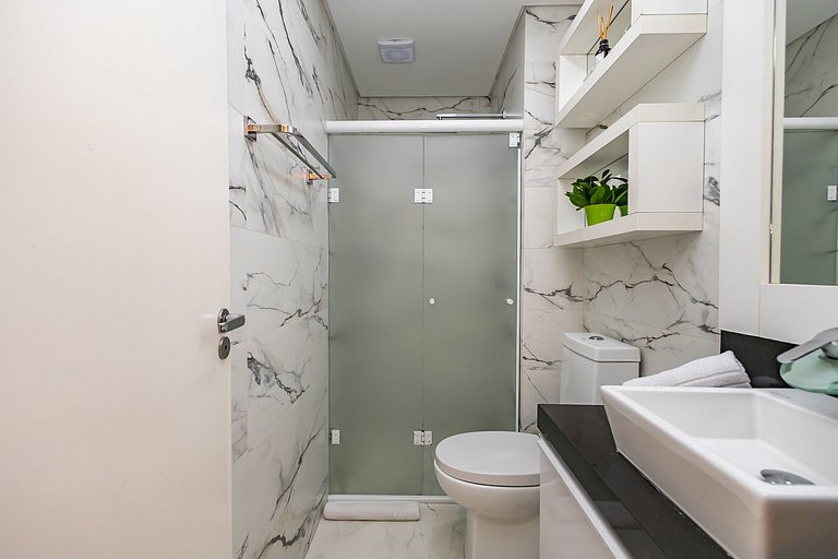 Studio Premium com Garagem no 28º andar - MID2809