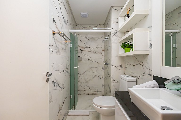 Studio Premium com Garagem no 28º andar - MID2809