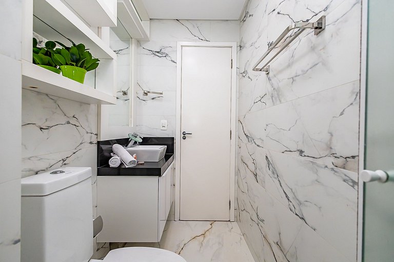 Studio Premium com Garagem no 28º andar - MID2809