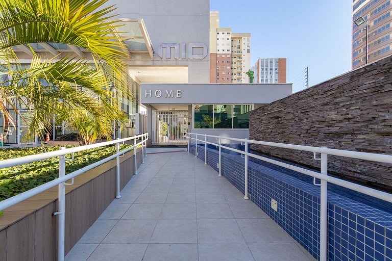 Studio Premium com Garagem no 28º andar - MID2809