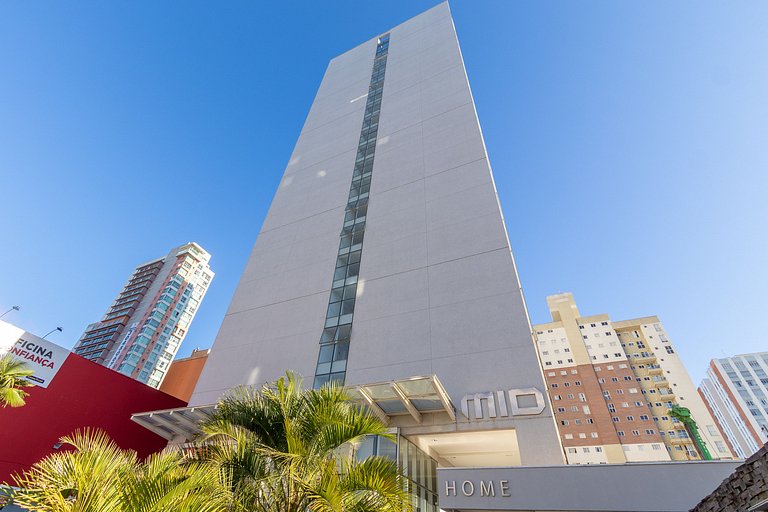 Studio Premium com Garagem no 28º andar - MID2809