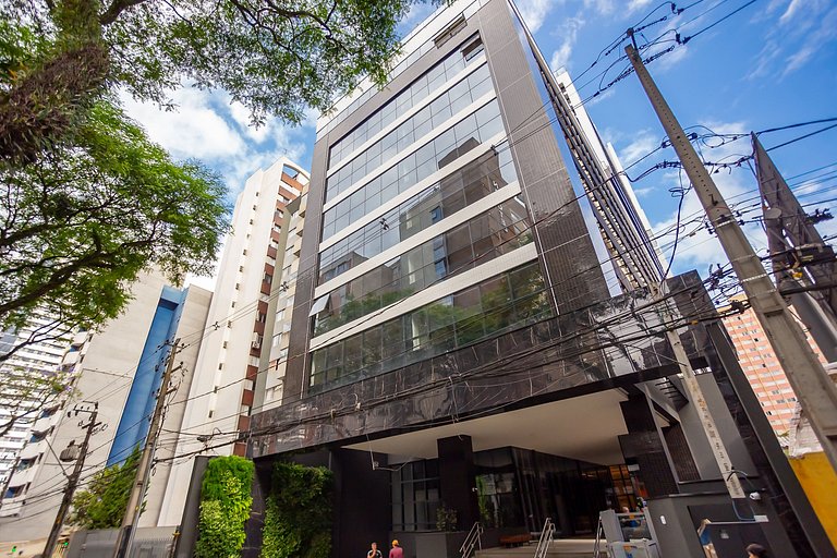 Studio Completo p/ 4 pessoas no All Batel -BAT1714