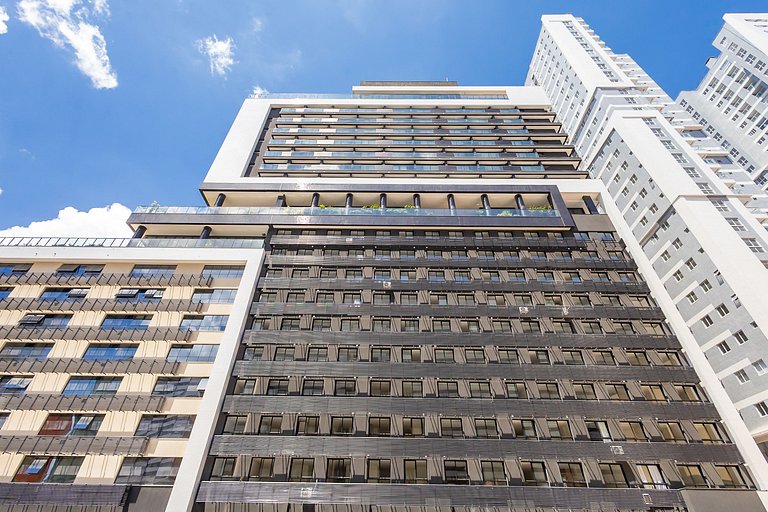 Studio Completo p/ 4 pessoas no All Batel -BAT1714