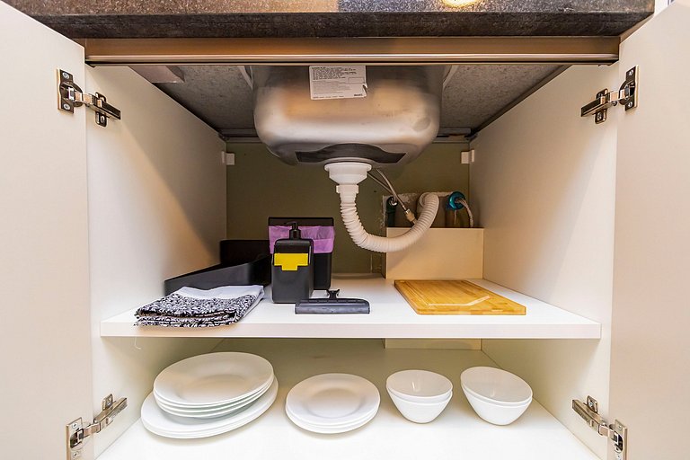 Studio Premium em Prédio com Piscina - BAT1814