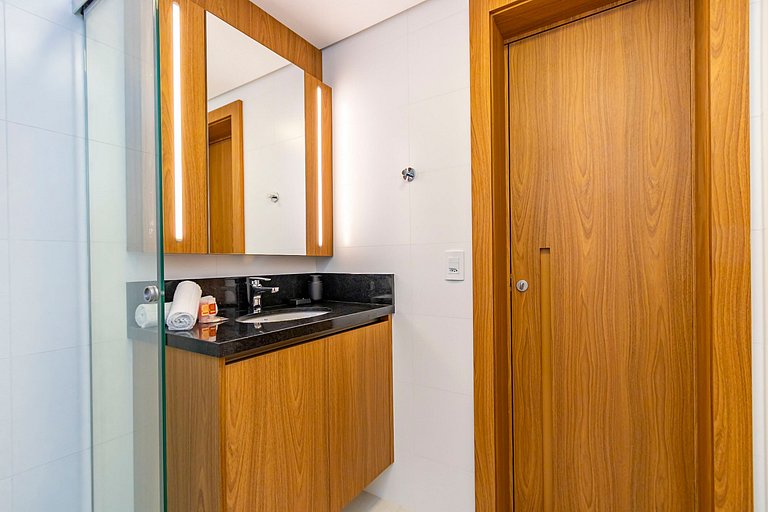 Studio Premium em Prédio com Piscina - BAT1814