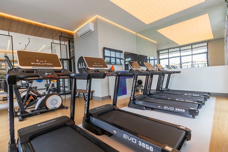 Studio Premium em Prédio com Piscina - BAT1814