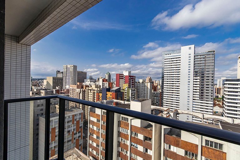 Studio Premium p/ 4 pessoas no All Batel - BAT1816