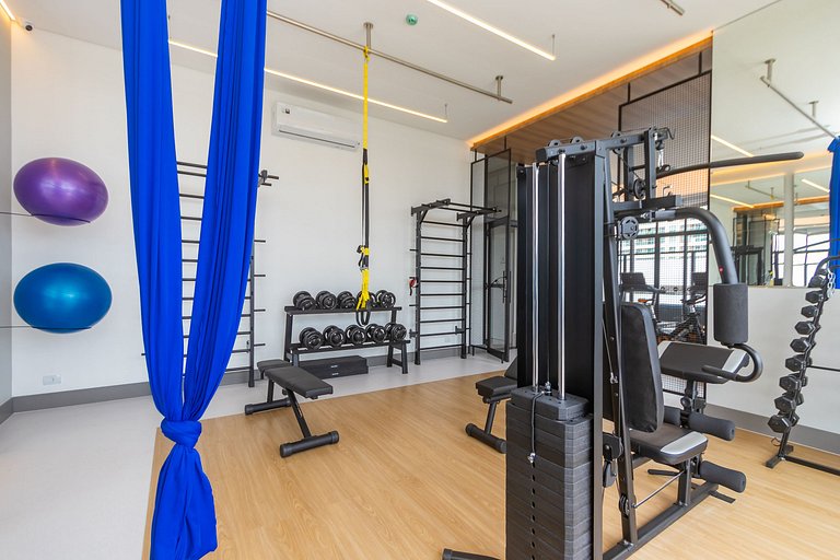 Studio Premium p/ 4 pessoas no All Batel - BAT1816