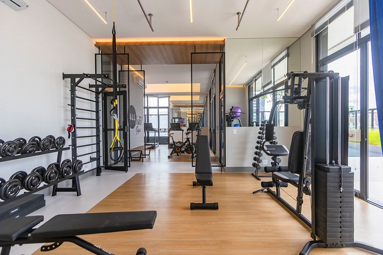 Studio Premium p/ 4 pessoas no All Batel - BAT1816