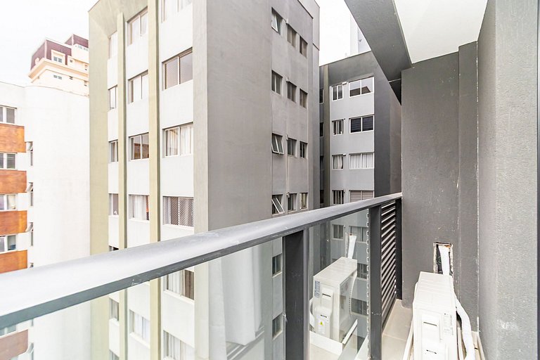 Studio Premium p/ 4 pessoas no All Batel - BAT1316