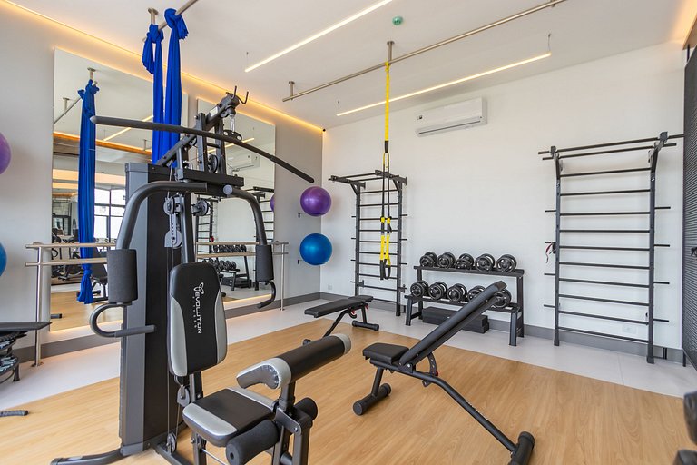 Studio Premium p/ 4 pessoas no All Batel - BAT1316