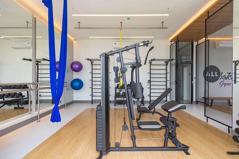 Studio Premium p/ 4 pessoas no All Batel - BAT1316