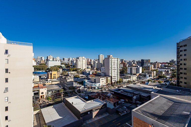 Studio Completo com Garagem no Batel - SOH0303