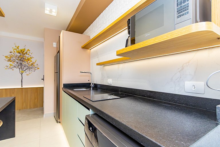 Apto de 2 Quartos c/ Vaga no Sou Ecoville-SOU0402B