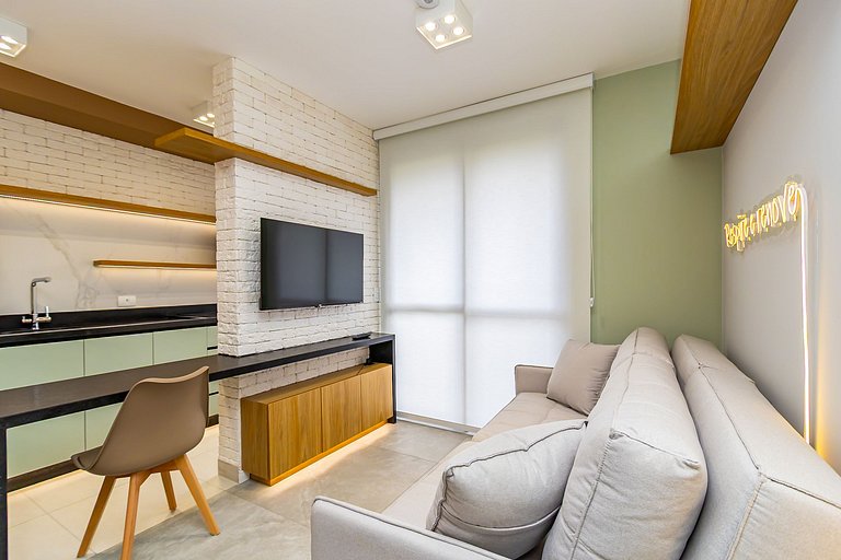 Apto de 2 Quartos c/ Vaga no Sou Ecoville-SOU0402B