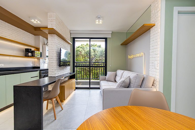 Apto de 2 Quartos c/ Vaga no Sou Ecoville-SOU0402B