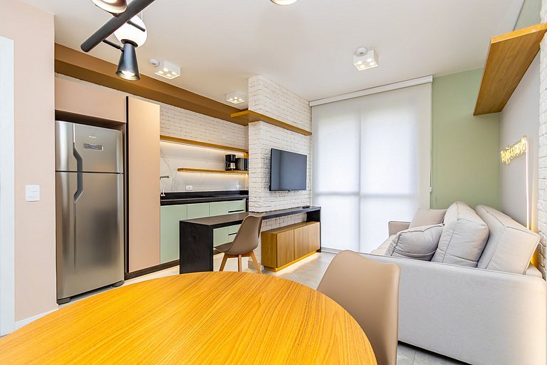 Apto de 2 Quartos c/ Vaga no Sou Ecoville-SOU0402B