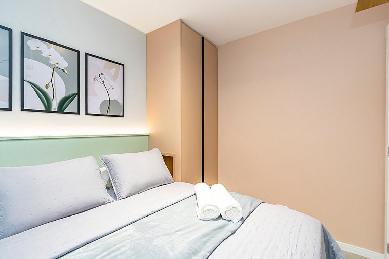 Apto de 2 Quartos c/ Vaga no Sou Ecoville-SOU0402B