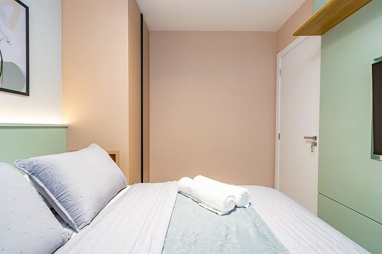 Apto de 2 Quartos c/ Vaga no Sou Ecoville-SOU0402B