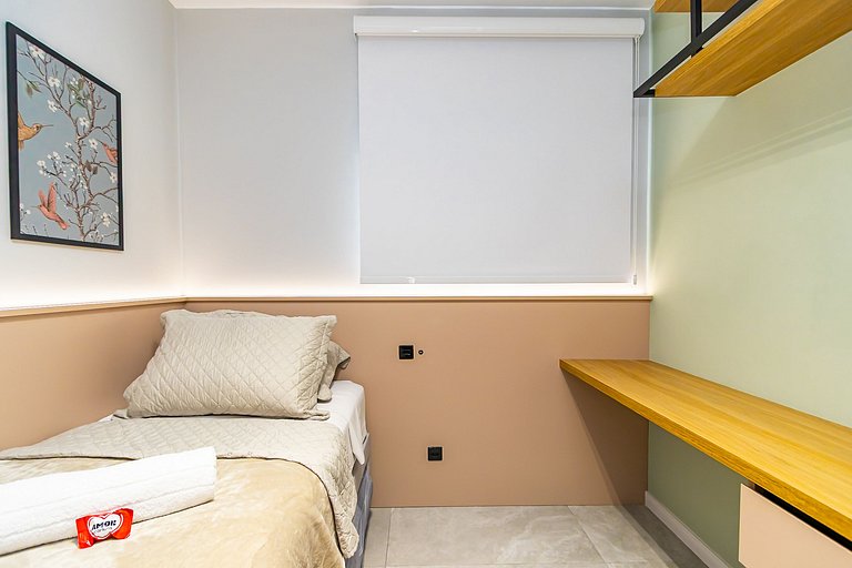 Apto de 2 Quartos c/ Vaga no Sou Ecoville-SOU0402B