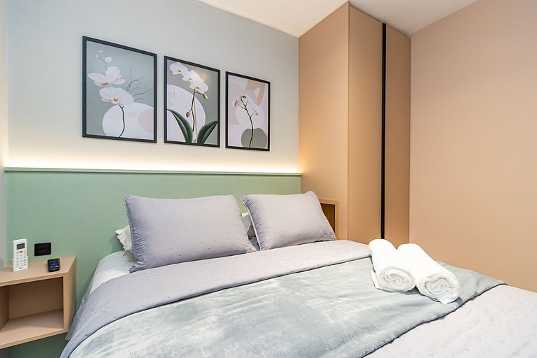 Apto de 2 Quartos c/ Vaga no Sou Ecoville-SOU0402B