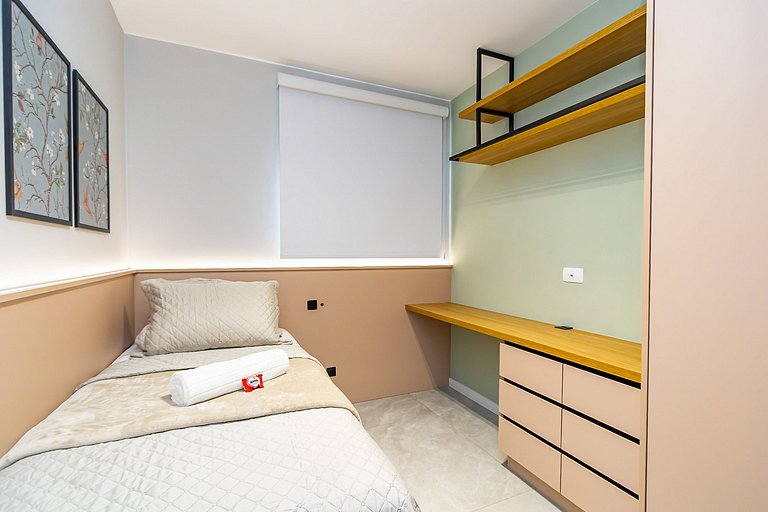 Apto de 2 Quartos c/ Vaga no Sou Ecoville-SOU0402B