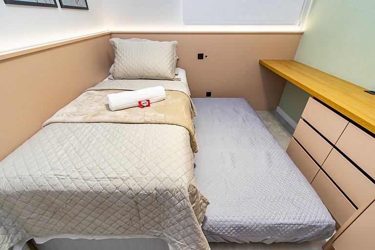 Apto de 2 Quartos c/ Vaga no Sou Ecoville-SOU0402B