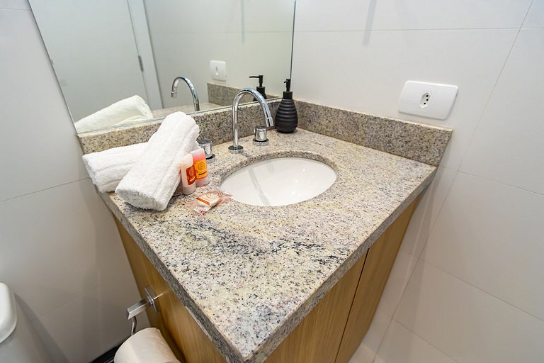 Apto de 2 Quartos c/ Vaga no Sou Ecoville-SOU0402B