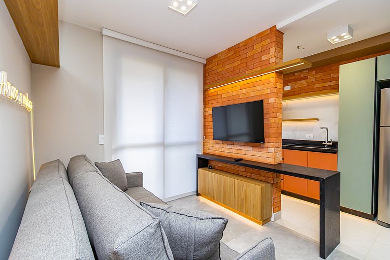 Apto Refinado com 2 quartos e Vaga - SOU0408A