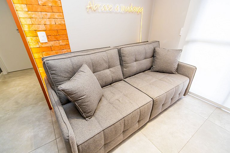 Apto Refinado com 2 quartos e Vaga - SOU0408A