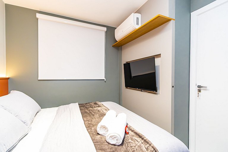 Apto Refinado com 2 quartos e Vaga - SOU0408A