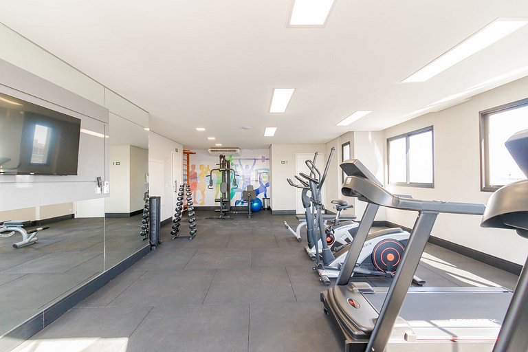 Apto de 2q Perto do Shopping Estação - NLF0602