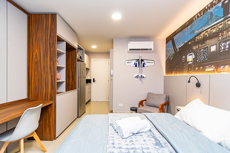 Studio nas Nuvens, conforto e Estilo - MUV1202
